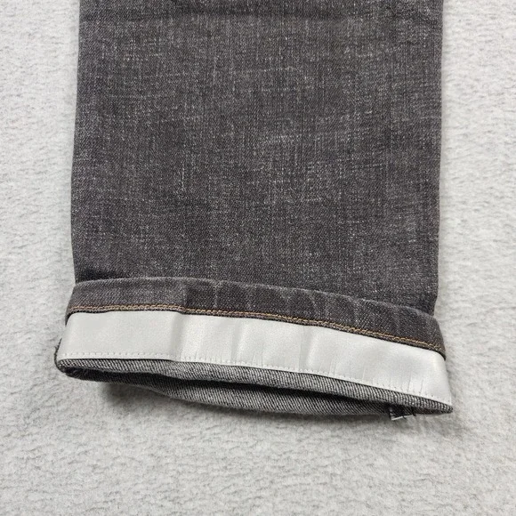 Club Ride Jeans 32x32 Gray Black Cycling Commuter Denim Stretch Reflective - Picture 6 of 13